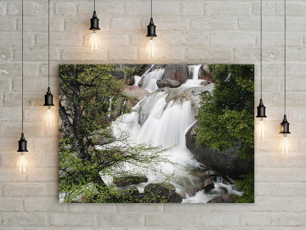 Bridal Veil Waterfall Yosemite Wall Art Print - Photography