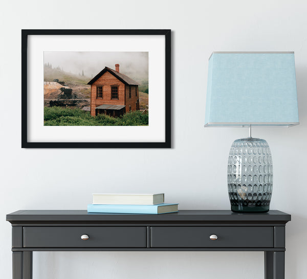 Mining Cabin Photo Print Colorado Ghost Town Photography