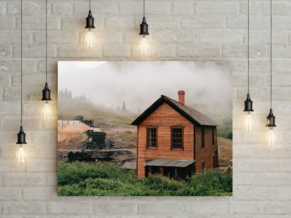 Mining Cabin Photo Print Colorado Ghost Town Photography