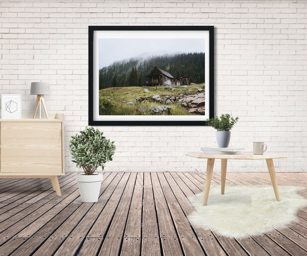 Cabin in the Sky Photo Print Colorado Wall Art - Photography