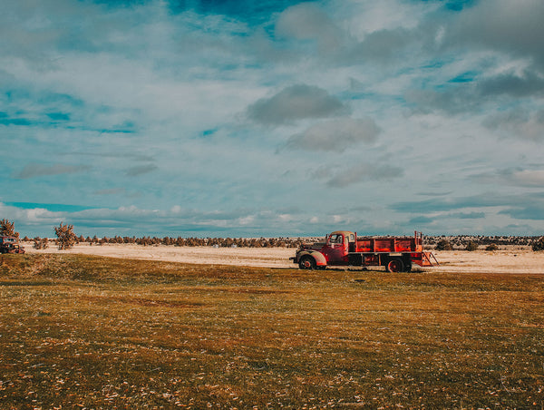 Fire Truck Photo Print Shaniko Oregon Photography