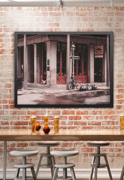 Chartres Street French Quarter Corner New Orleans Art Print