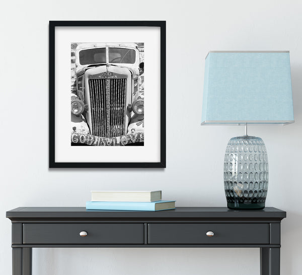 Truck Grill Salvation Mountain Print Art - Photography