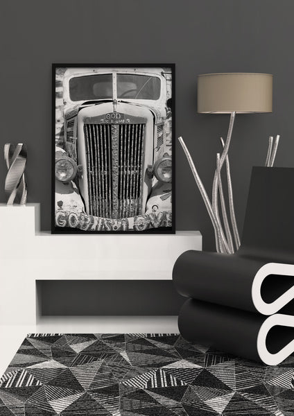 Truck Grill Salvation Mountain Print Art - Photography