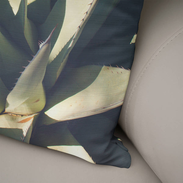 Agave Plant Throw Pillow Cover Green Room Decor - Pillows