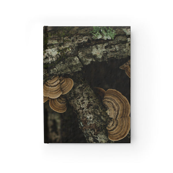 Turkey Tail Mushroom Foraging Notebook - Spiral or Hard