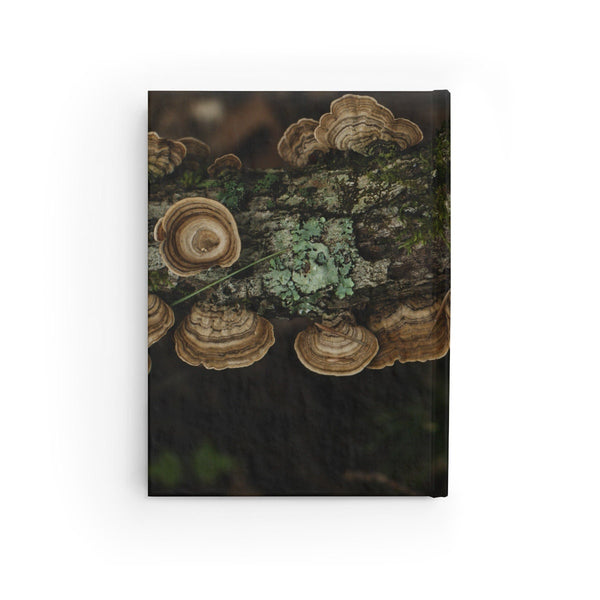 Turkey Tail Mushroom Foraging Notebook - Spiral or Hard
