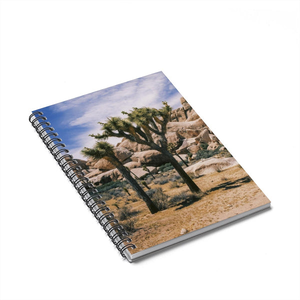 Joshua Tree Notebook - Spiral or Hard Cover Ruled Line -