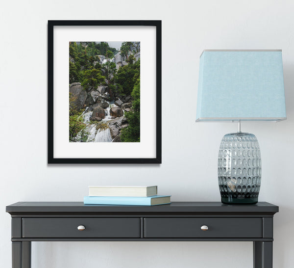 Yosemite Waterfall Rainy Day Photography Scenic Foggy Forest