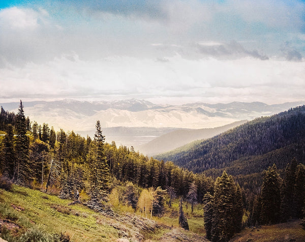 Epic Mountain Range Photo Print Nature Photography