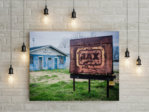 Dr J Night Club Louisiana Photography Jax Beer Sign Vintage