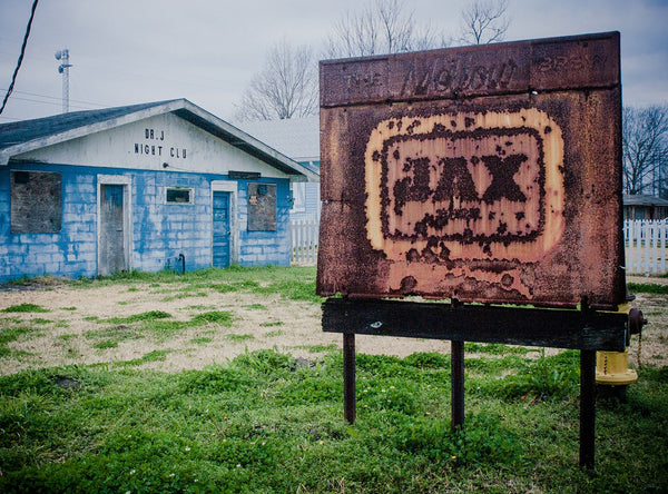 Dr J Night Club Louisiana Photography Jax Beer Sign Vintage