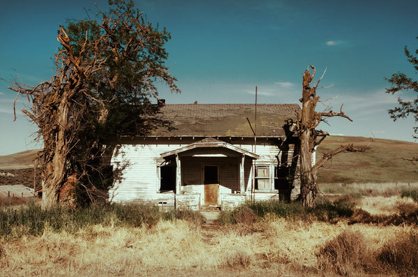 The Old Farmhouse Photo Print Abandoned Homestead Palouse -