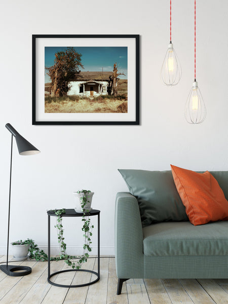 The Old Farmhouse Photo Print Abandoned Homestead Palouse -