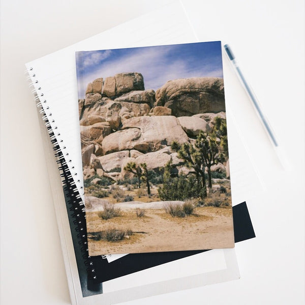 Joshua Tree Notebook - Spiral or Hard Cover Ruled Line -