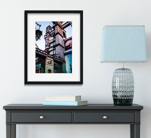 Mansion of Color Photo Print Mexico Photography