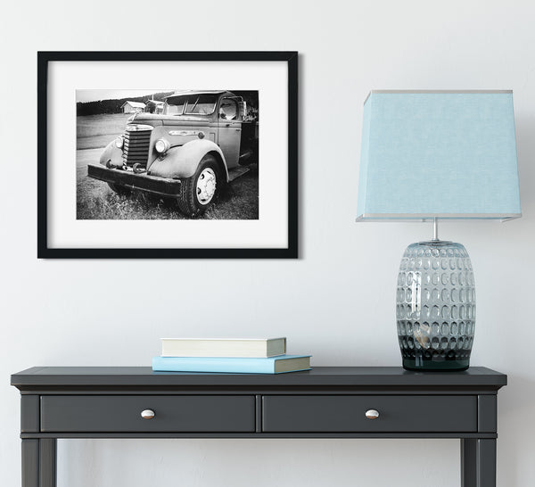 Vintage GM Tow Truck Washington Ghost Town Photo Print -