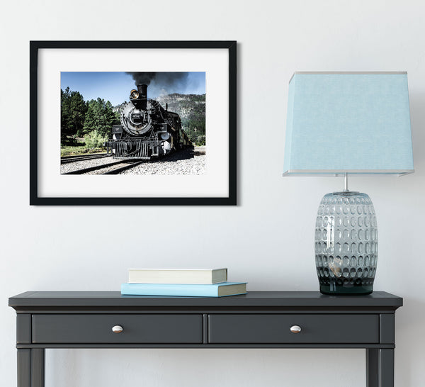 Steam Train Photo Print Narrow Gauge Railway Durango Wall