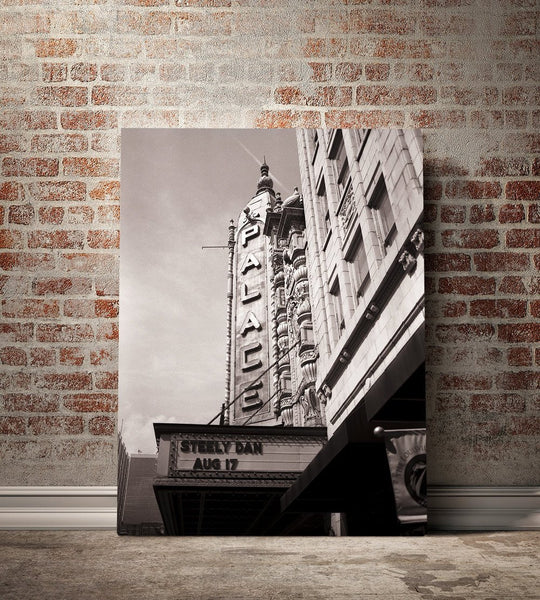 Palace Theater Louisville Kentucky Black and White Photo