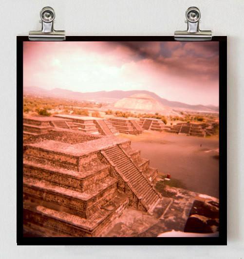 Pyramids of the Apocalypse, Holga Print Lost Kat Photography