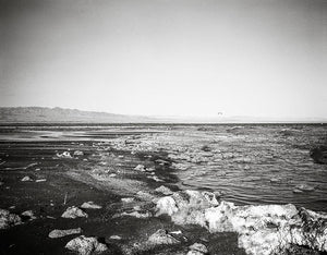 Salton Sea Beach Black and White Film - Photography
