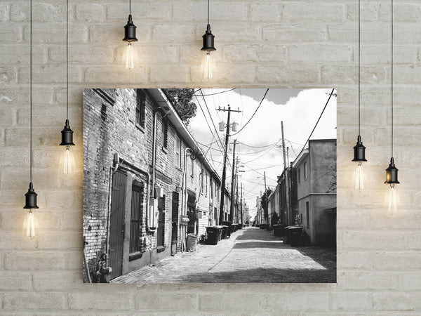 Brick Lane Alley Savannah Georgia - Photography