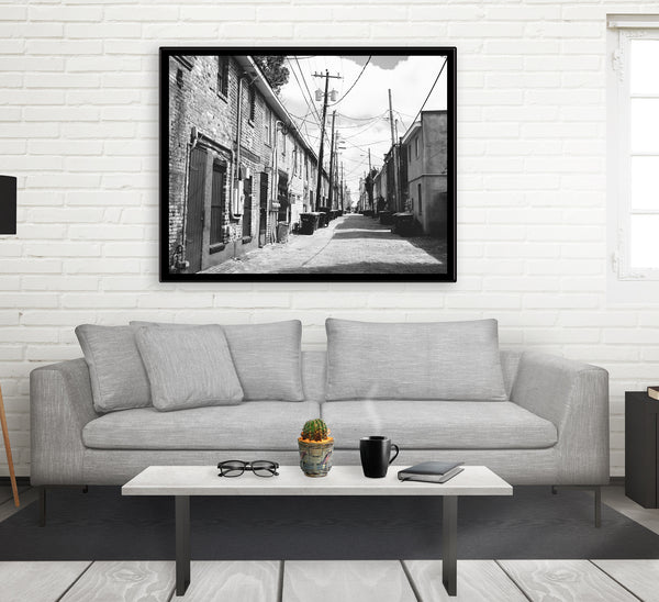 Brick Lane Alley Savannah Georgia - Photography