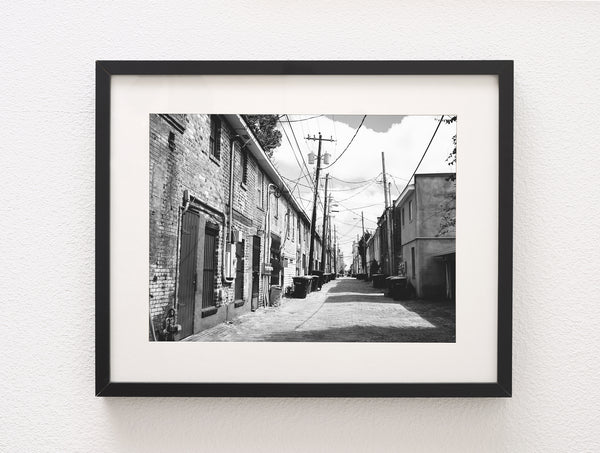 Brick Lane Alley Savannah Georgia - Photography