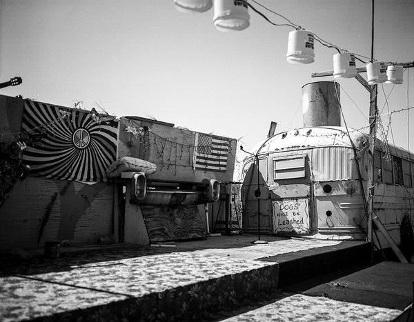 Slab City Stage Salton Sea California Art Print -