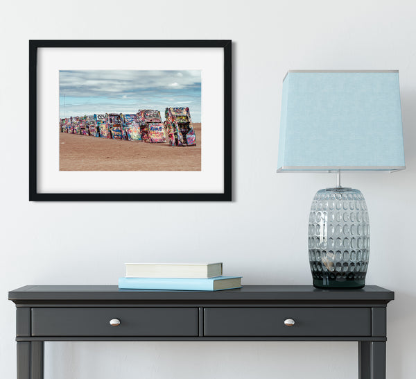 Cadillac Ranch Amarillo Texas Photography Print