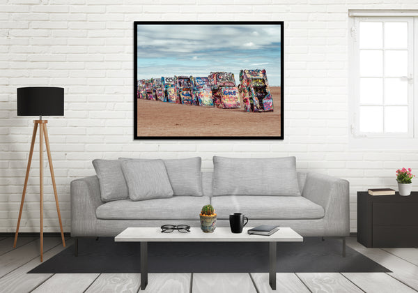 Cadillac Ranch Amarillo Texas Photography Print