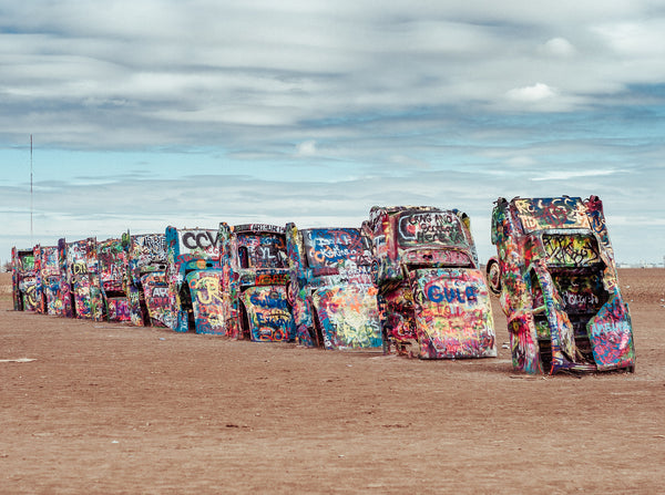 Cadillac Ranch Amarillo Texas Photography Print