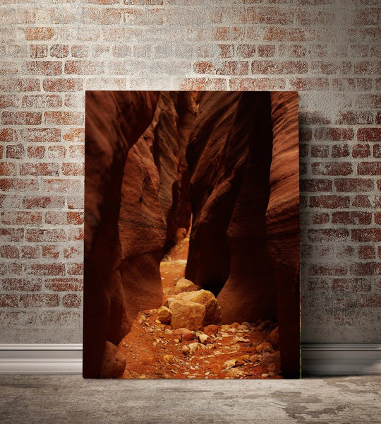 Utah Slot Canyon Nature Desert Wall Art Southwest Geology