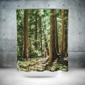Nature Shower Curtains and Bath Mats