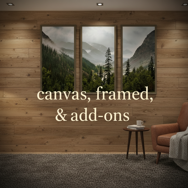Canvas, Framed & Add-ons Collection Thumbnail