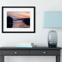 Pend Oreille River Sunset Print, Pacific Northwest Photography