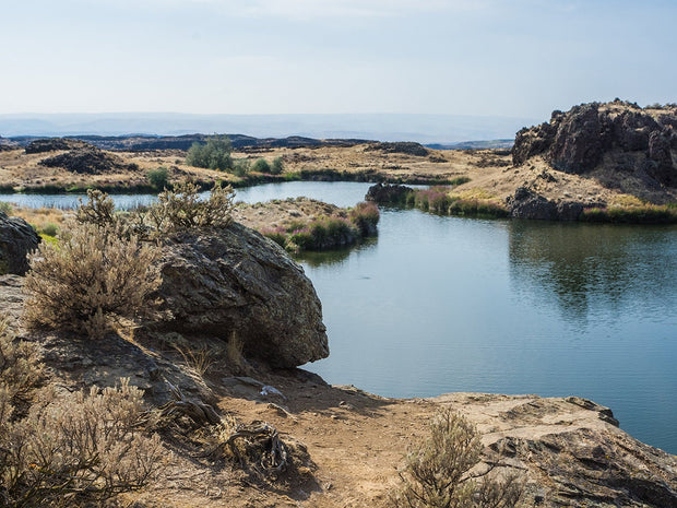 Scablands Pond Photography Print, Columbia River, Pacific Northwest