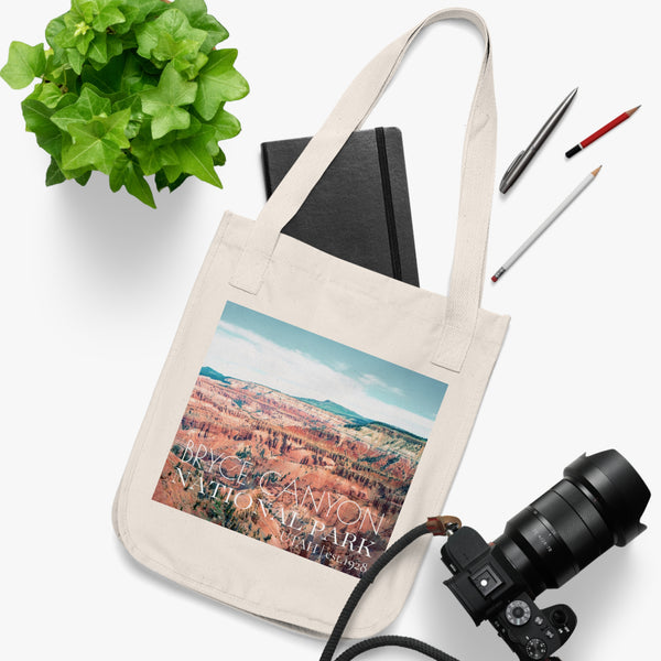 Bryce Canyon National Park Organic Canvas Tote Bag