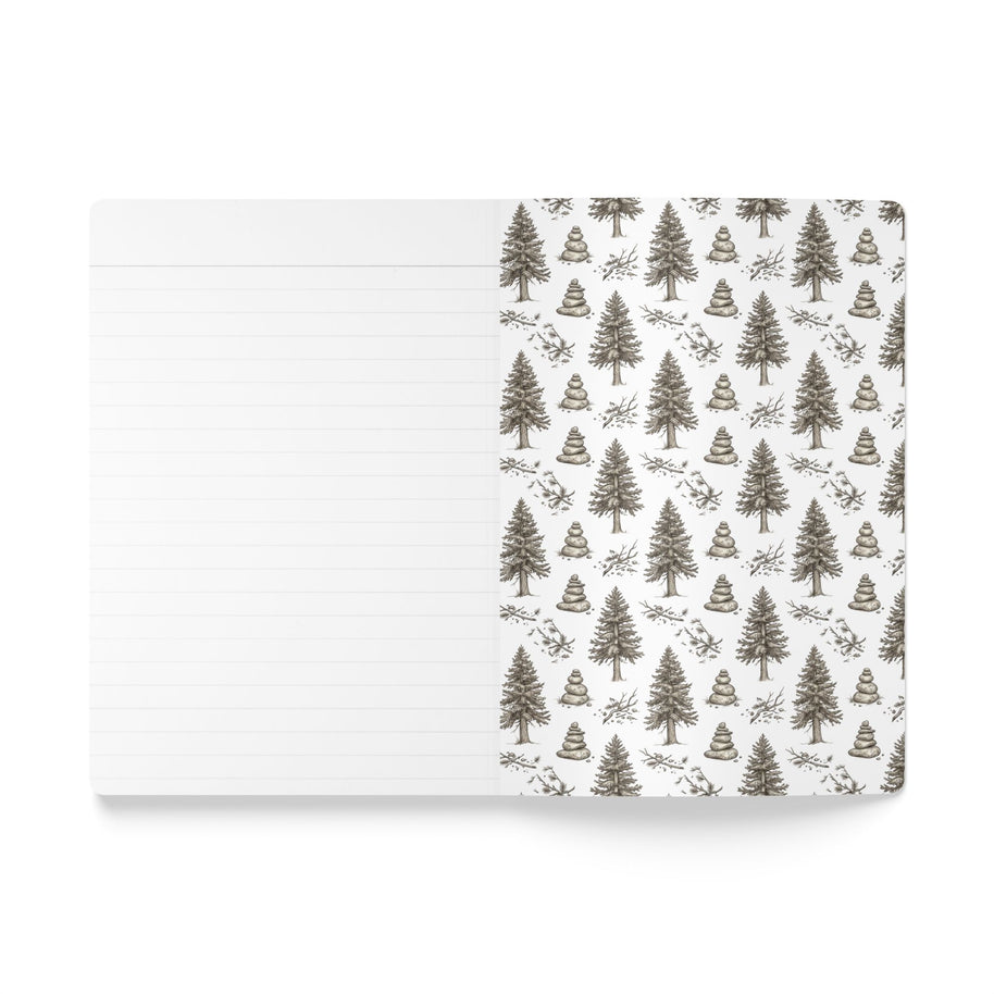 Cedar Forest Notes Softcover Notebook - 100 Pages