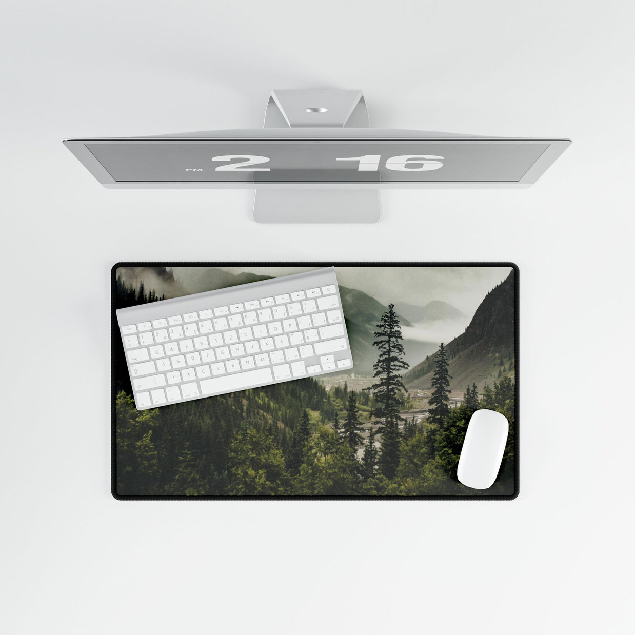 Mountain Valley Forest Desk Mat or Mouse Pad