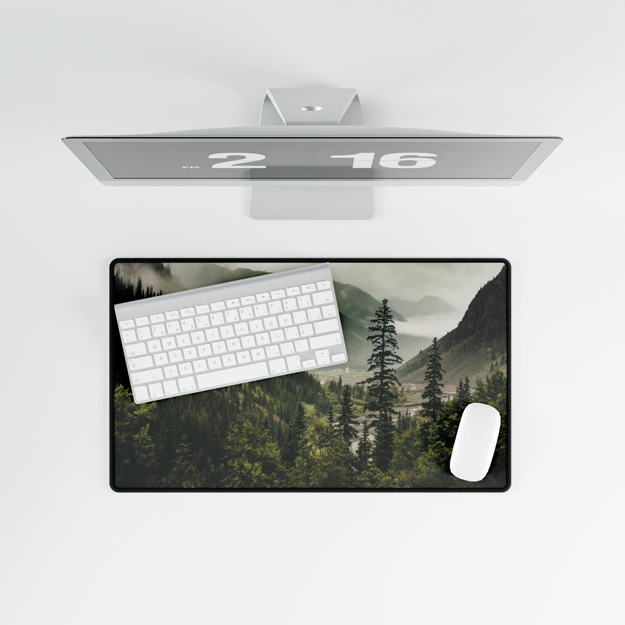 Mountain Valley Forest Desk Mat or Mouse Pad