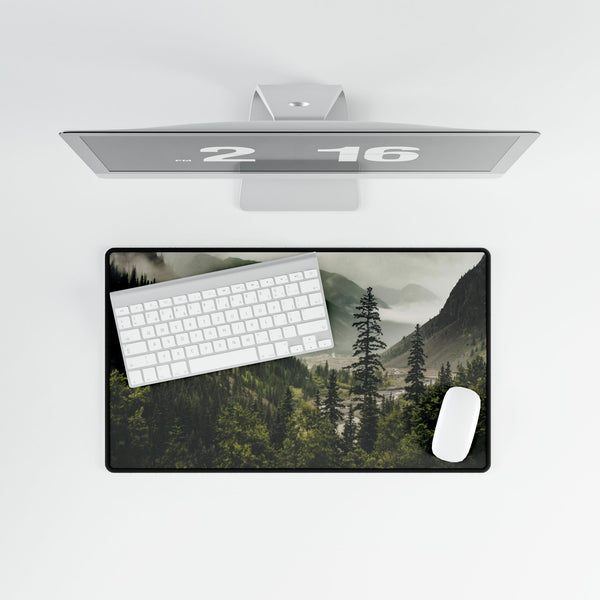 Mountain Valley Forest Desk Mat or Mouse Pad