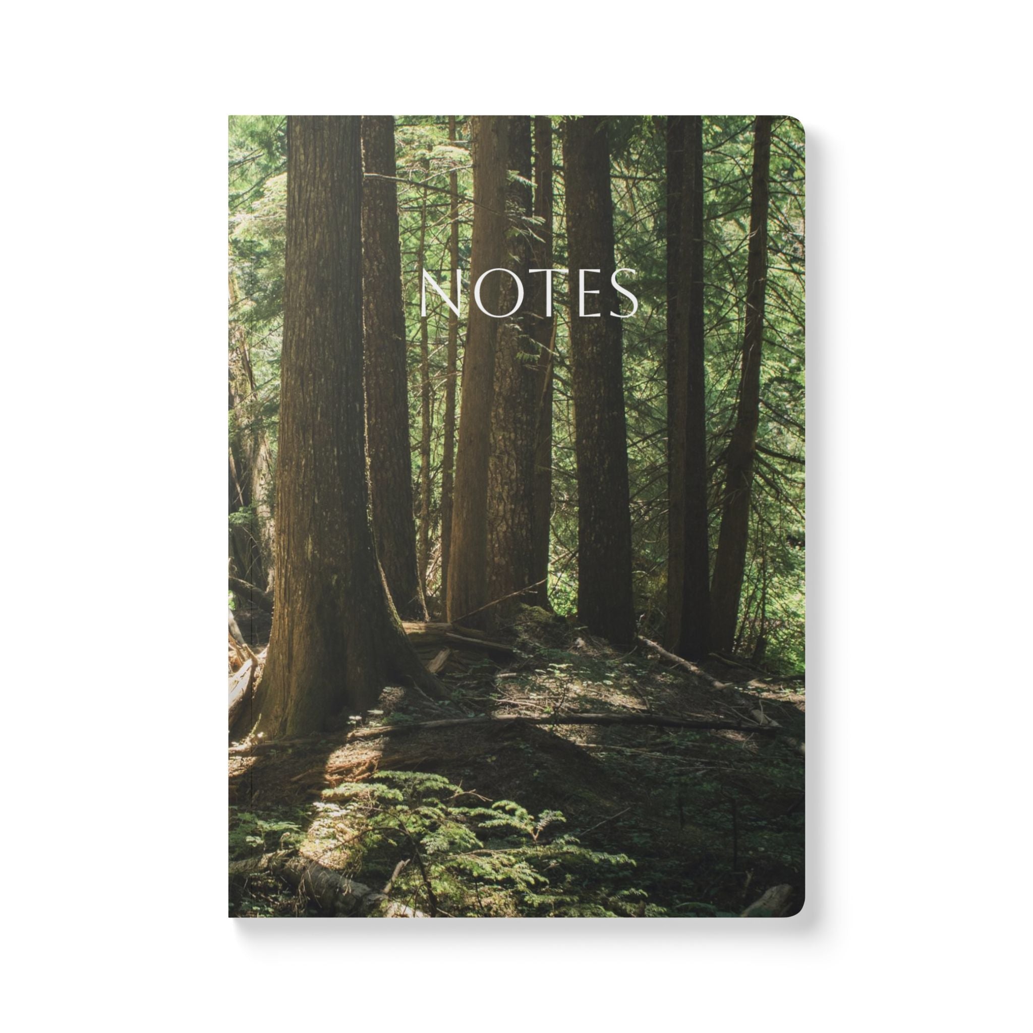 Cedar Forest Notes Softcover Notebook - 100 Pages