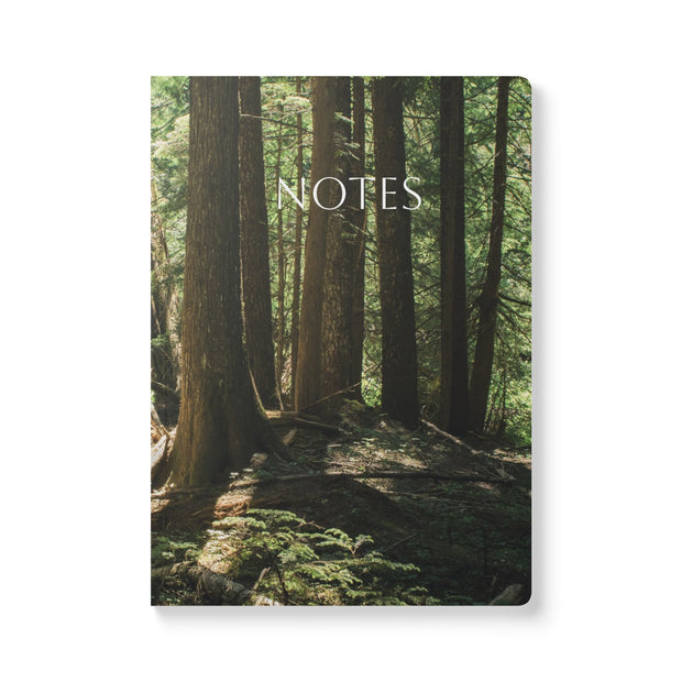 Cedar Forest Notes Softcover Notebook - 100 Pages