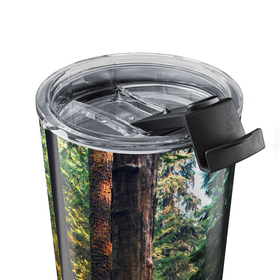 Olympic Forest Tumbler 20oz | Scenic Nature Landscape Travel Cup