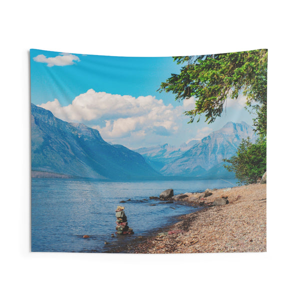 Lake McDonald Glacier National Park Indoor Wall Tapestries