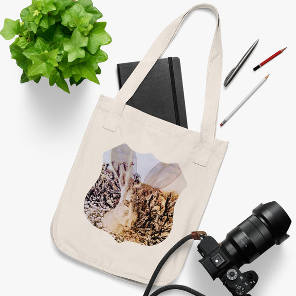 Arizona Jackrabbit Organic Canvas Tote Bag
