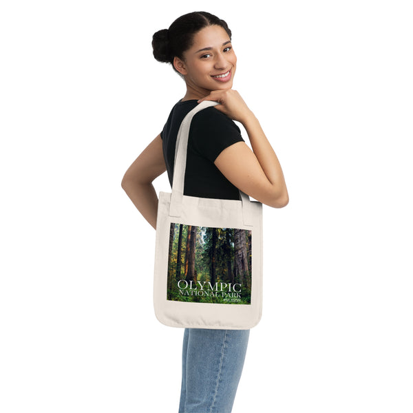 Olympic National Park Organic Canvas Tote Bag