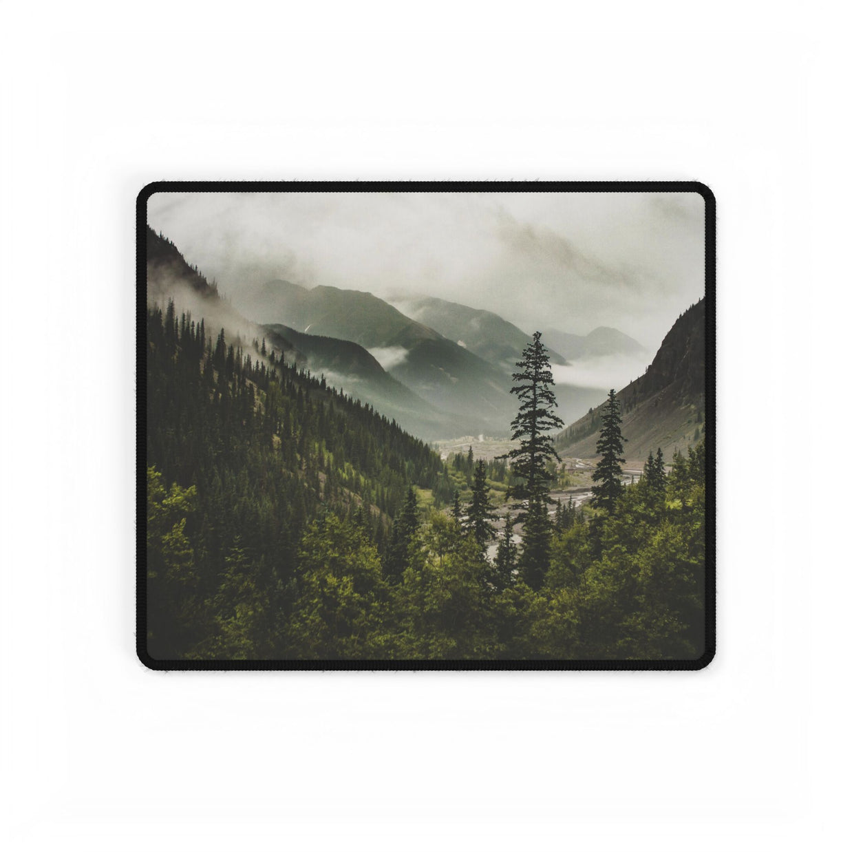Mountain Valley Forest Desk Mat or Mouse Pad