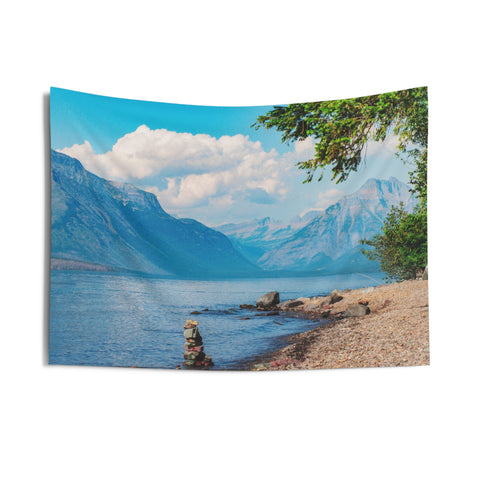 Lake McDonald Glacier National Park Indoor Wall Tapestries